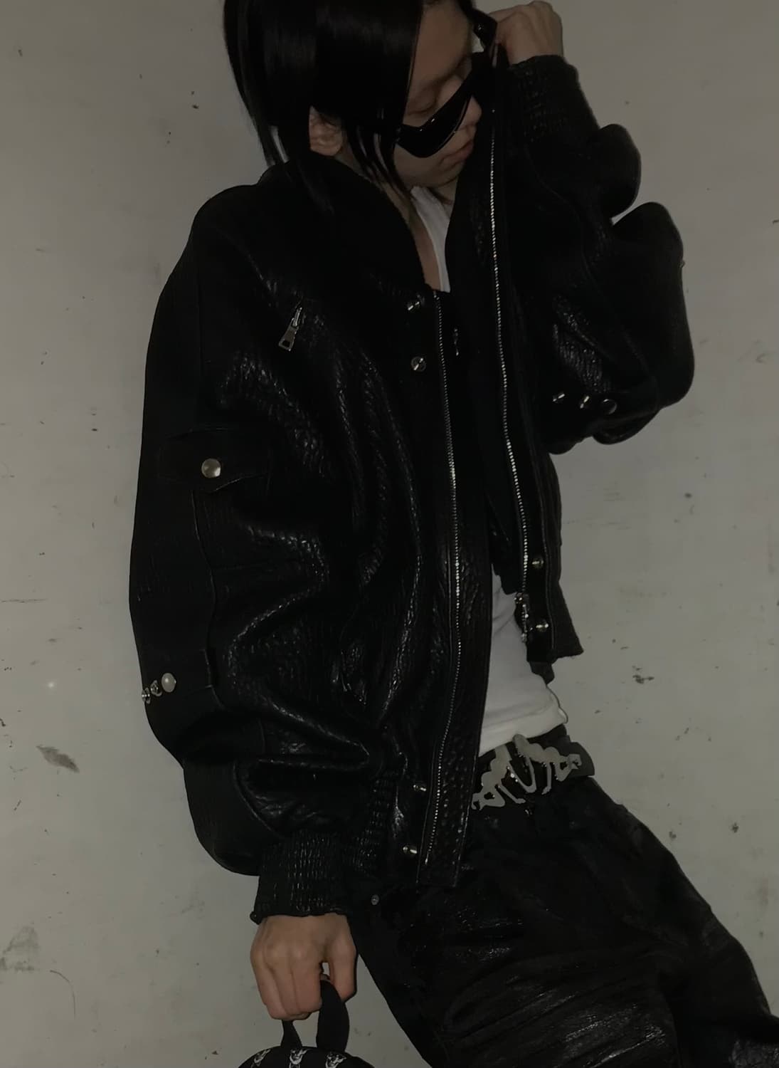 nofaith studios leather bomber  상품이미지1