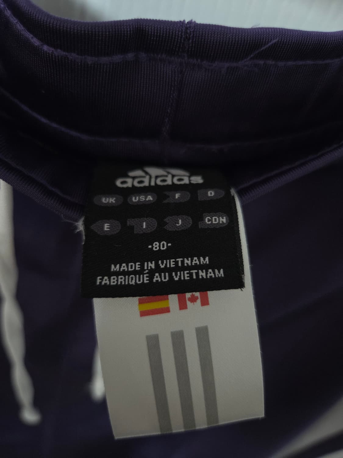 퍼플 스포티 코디 세트 (2벌) (휠라 져지, 아디다스 스커트) 상품이미지9