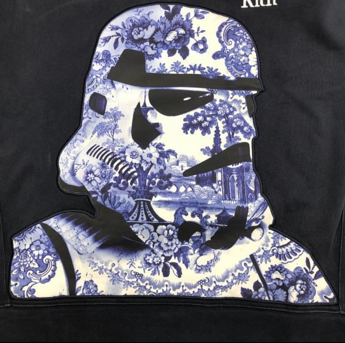 Kith 키스 X스타워즈 스톰트루퍼그래픽 크루넥 네이비 XL 상품이미지5