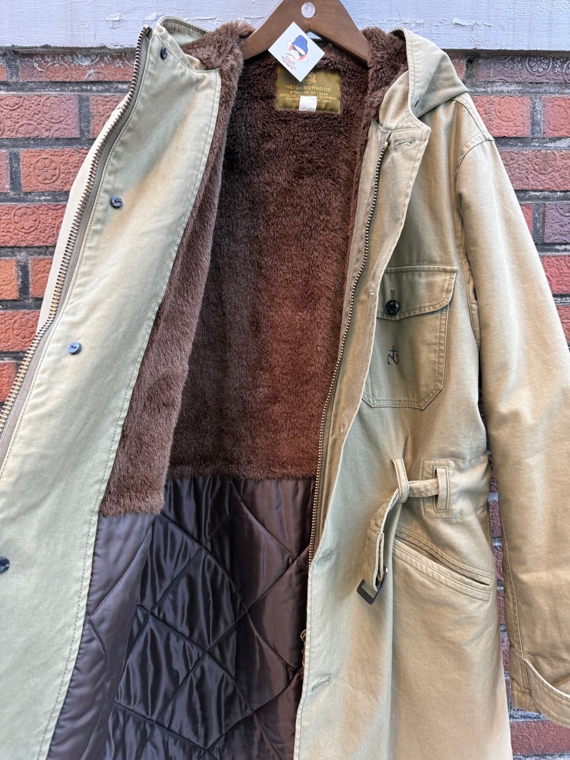 14aw 네이버후드 m-47, 장진호파카 XL 상품이미지3