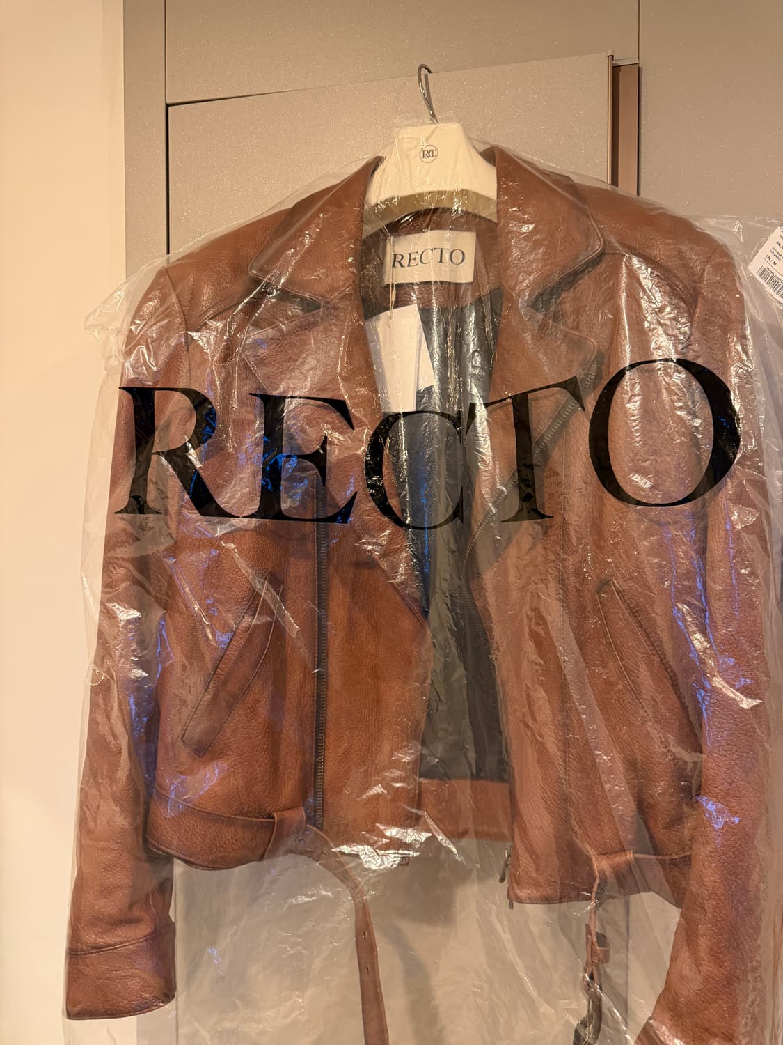 렉토 빈티지 레더 자켓 M사이즈 새상품 상품이미지5