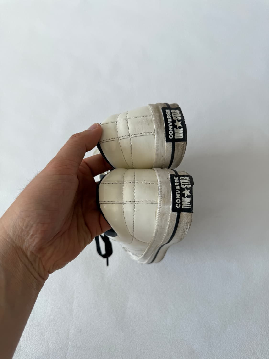 [240]컨버스(CONVERSE)원스타 아이보리(원하는 끈 색 맞춰드림) 상품이미지7