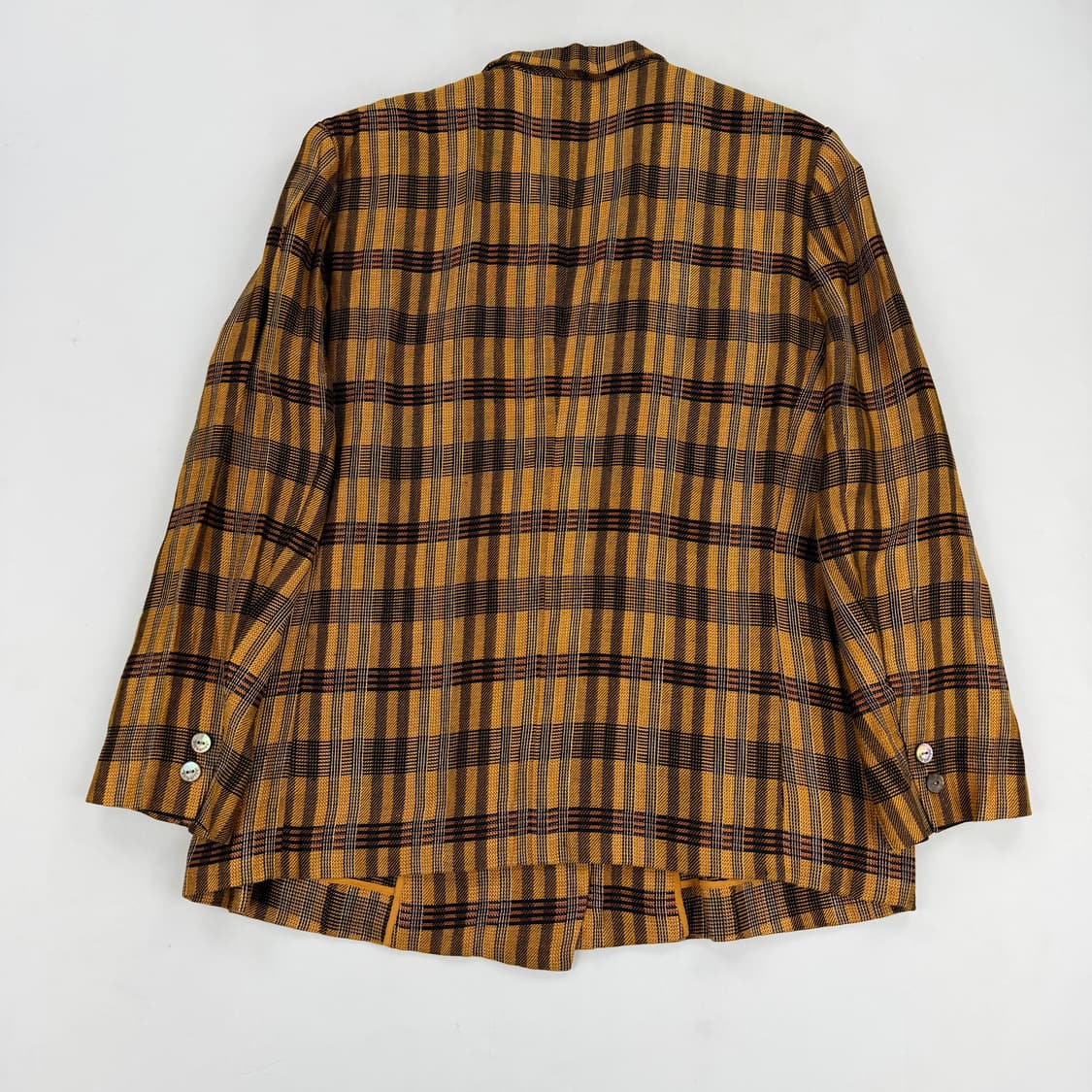 90s 버버리 체크패턴 블레이저&스커트 셋업 상품이미지6