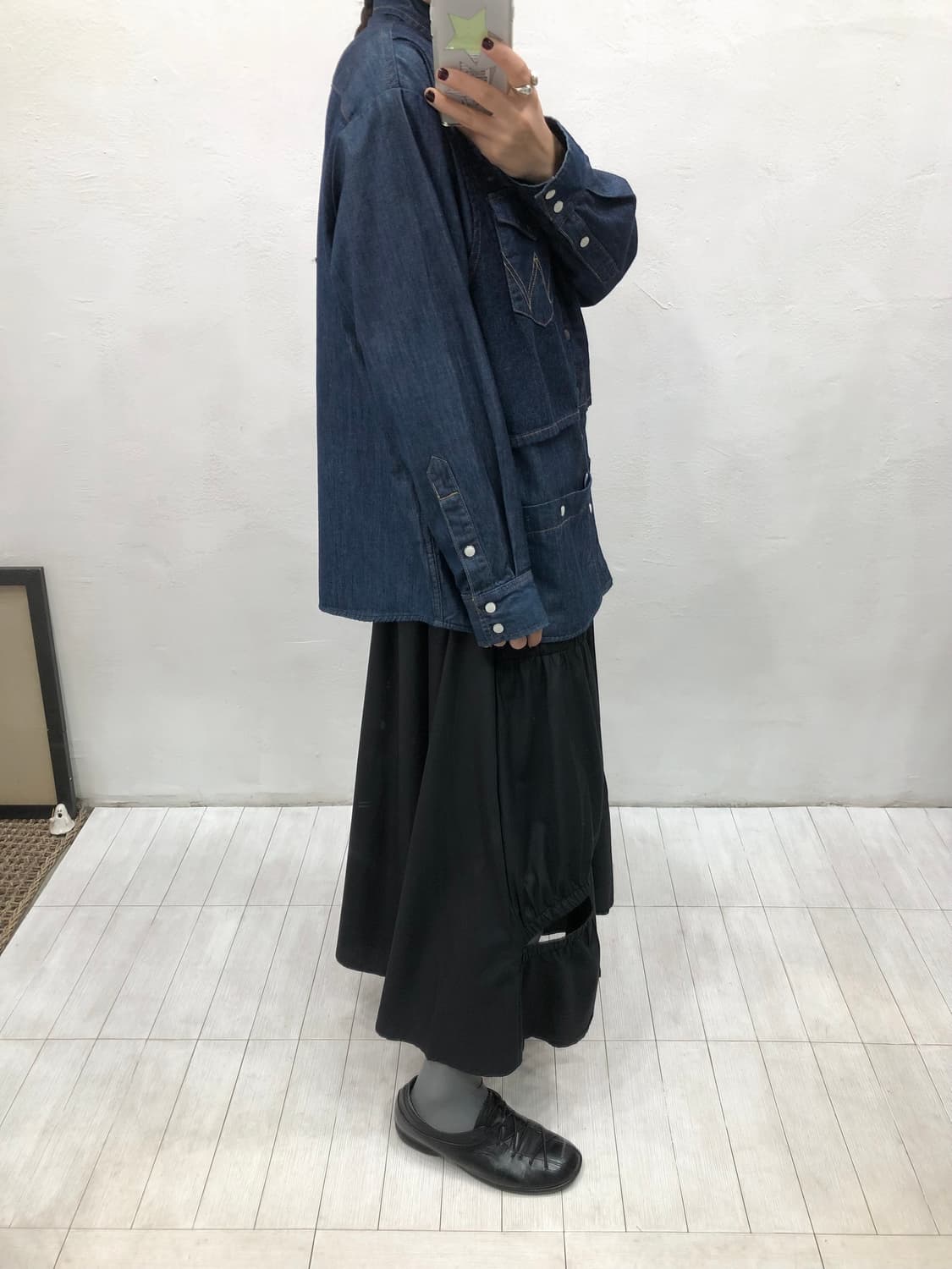 Ne net X Wrangler shirt 상품이미지7