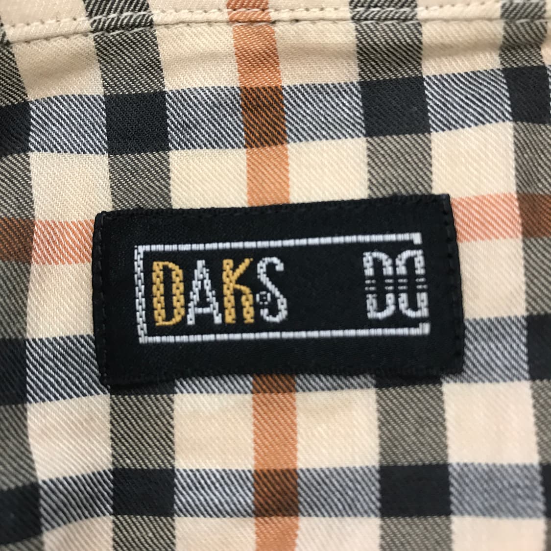 닥스 DAKS 시그니처체크 반팔셔츠 [100] 상품이미지4