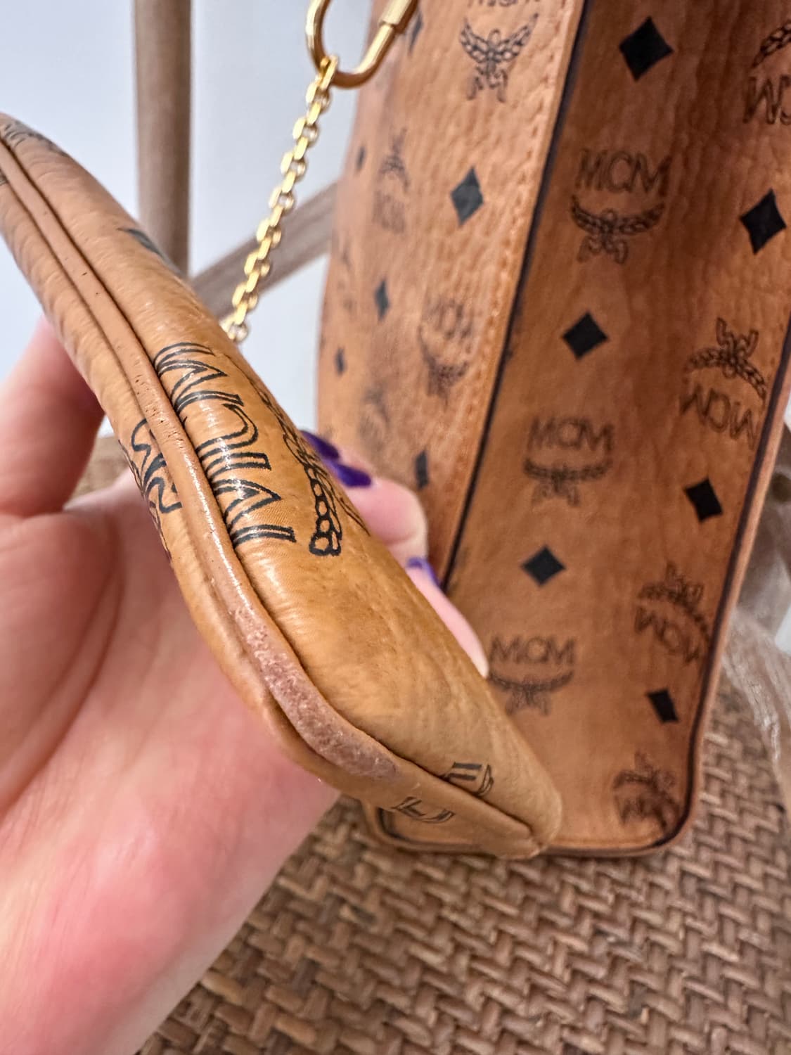 MCM Aren 비세토스 토트백(카드지갑) 상품이미지10