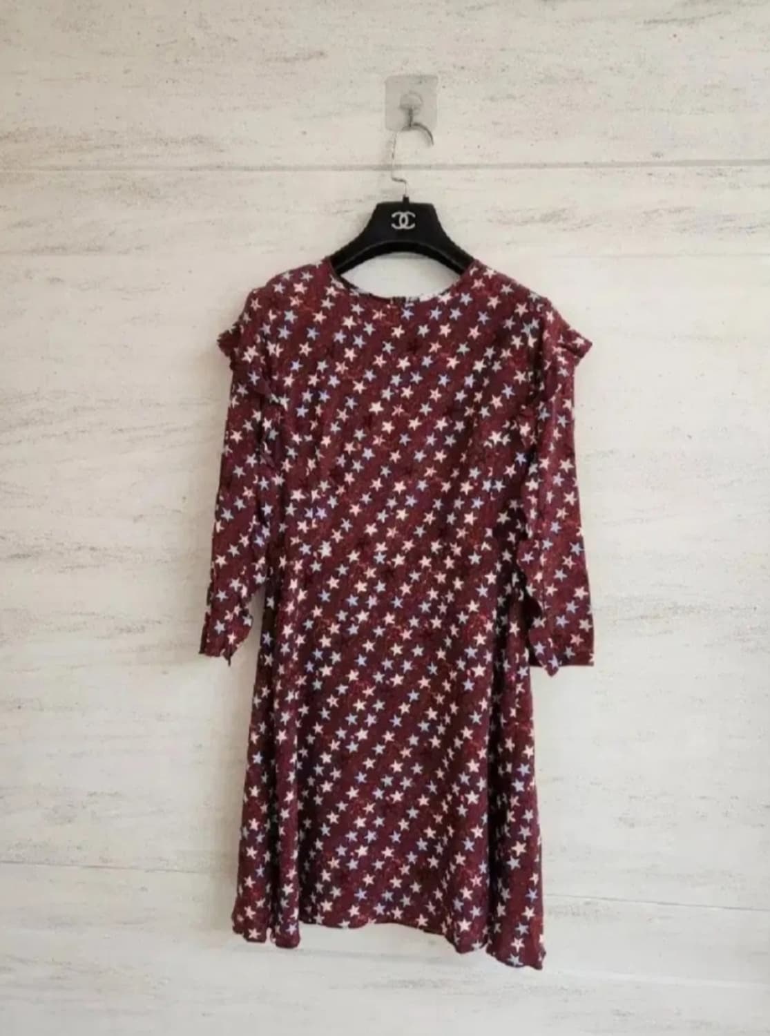 산드로 슈팅스타 실크100 미니원피스 1사이즈 상품이미지5