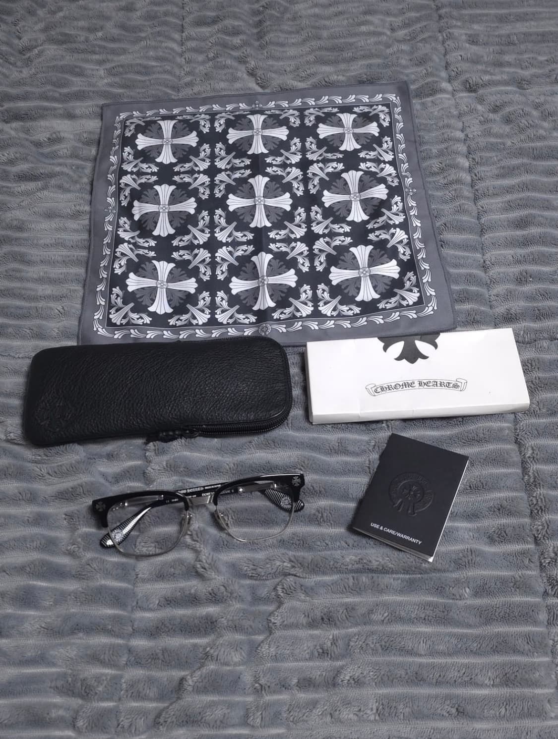 크롬하츠 보넨노이슈어2 블랙 실버 안경 (53) 상품이미지3