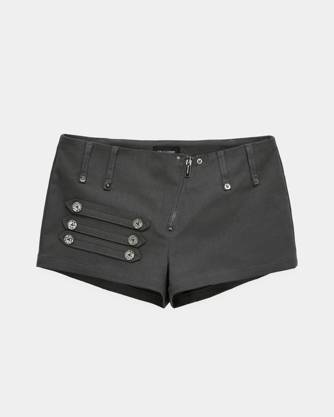 Napoleon Diagonal zipper short pants 상품이미지1