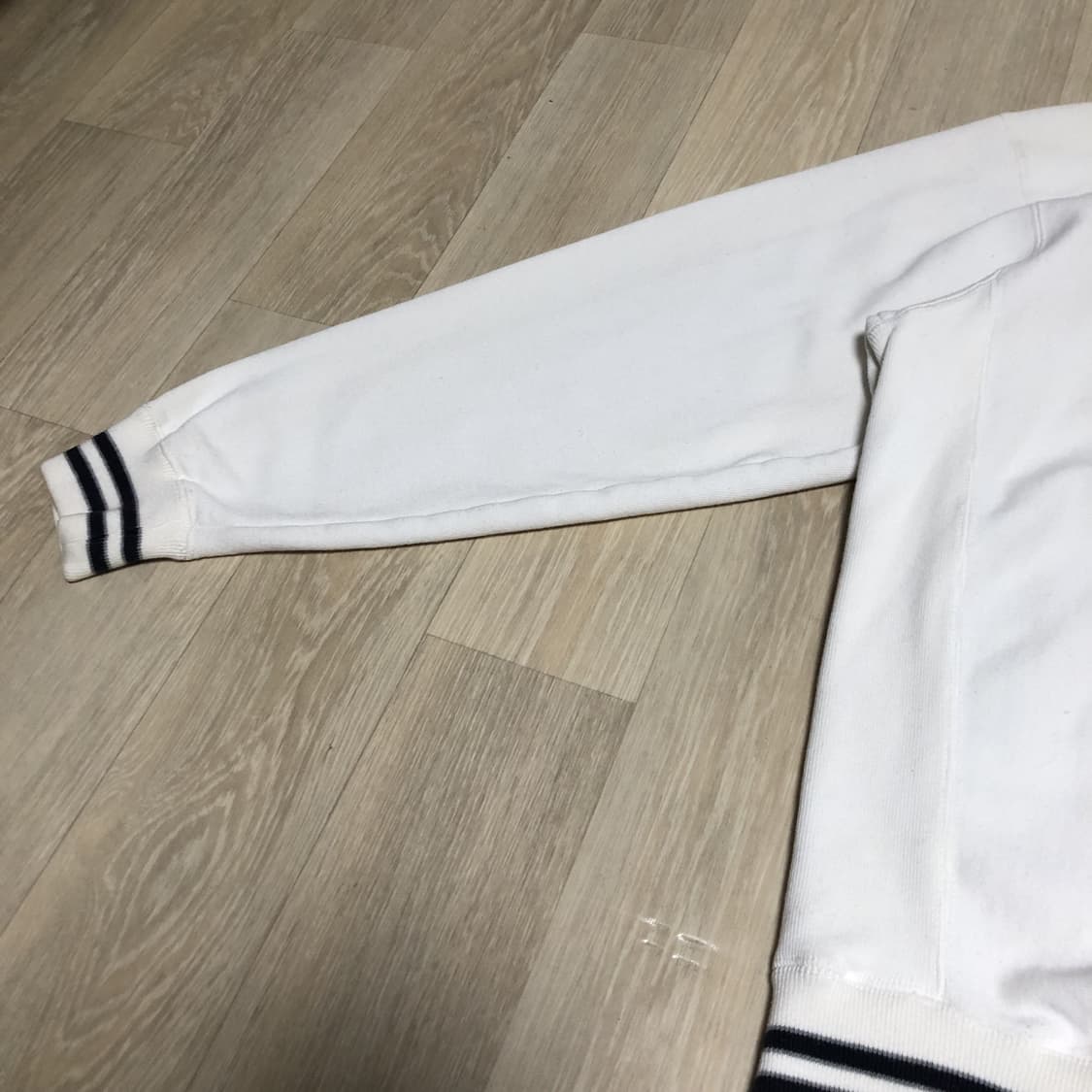 (L) 챔피언 재팬 Champion JP 리버스위브 풀집업 자켓 화이트 상품이미지7