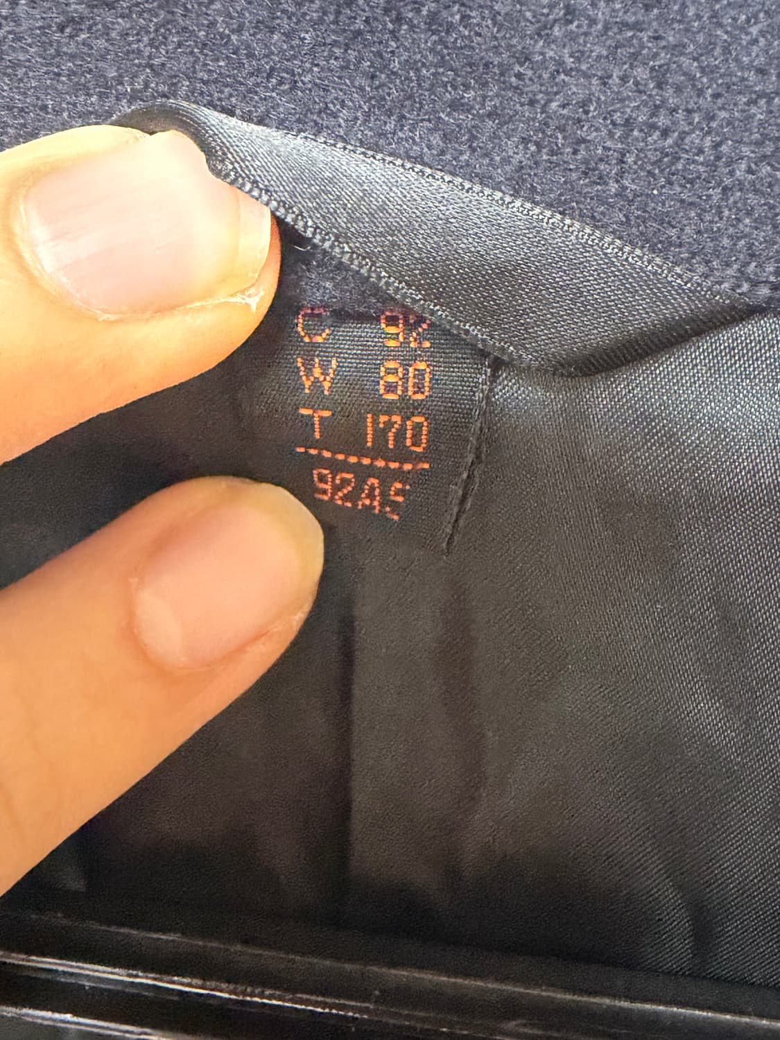 재팬 빈티지 캐시미어100 코트 상품이미지3