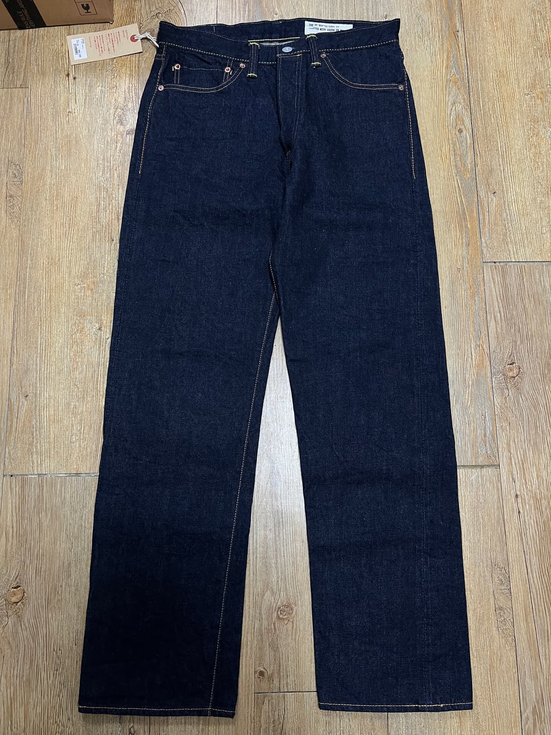 택포39) 본쿠라 xx 30사이즈 boncoura xx 셀비지 데님팬츠 상품이미지2