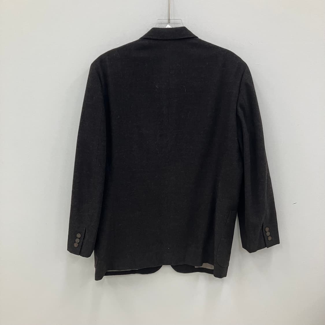 ST Dupont 에스티 듀퐁 브라운 울 싱글 블레이저 L 상품이미지2