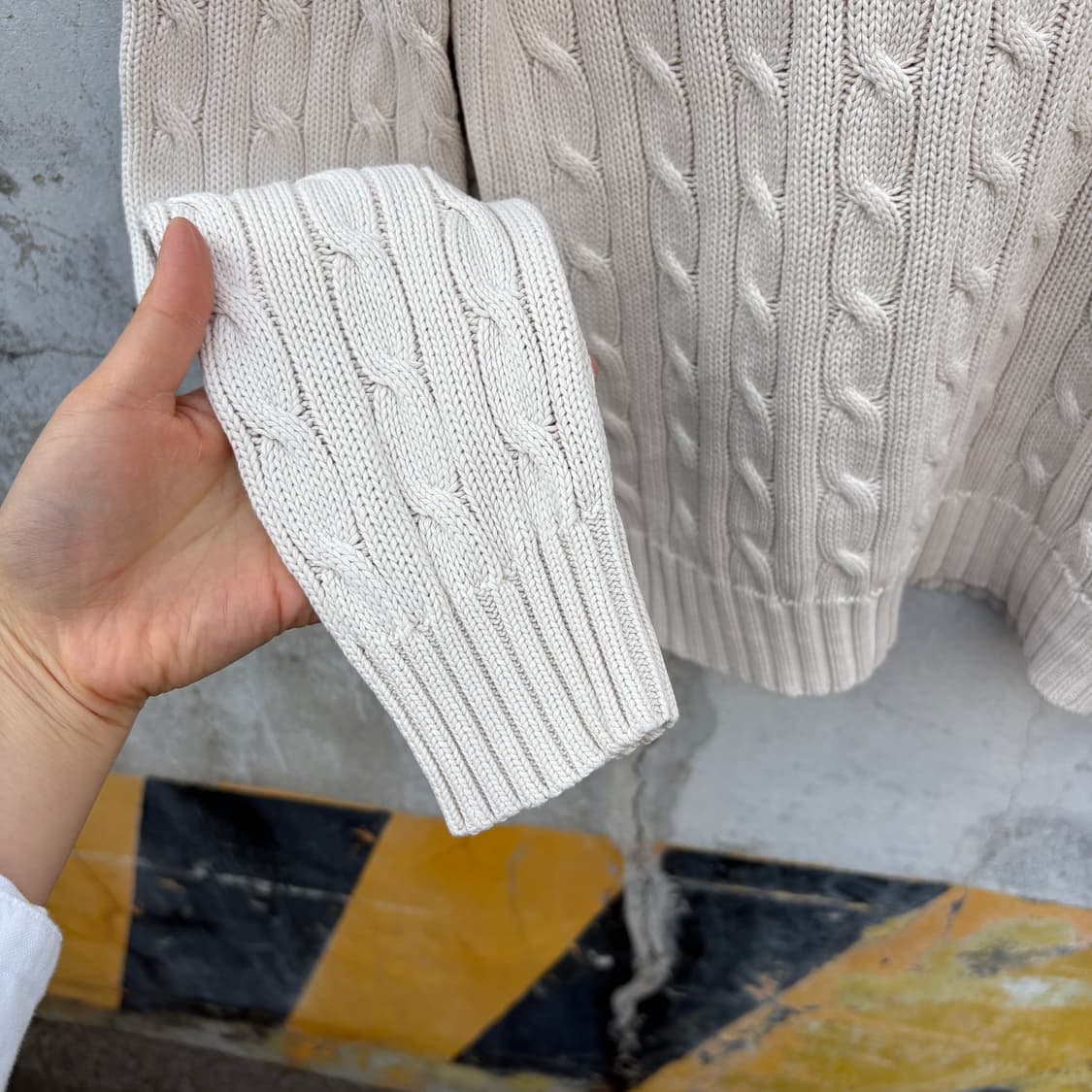 Polo 폴로 케이블 꽈배기 니트 상품이미지5