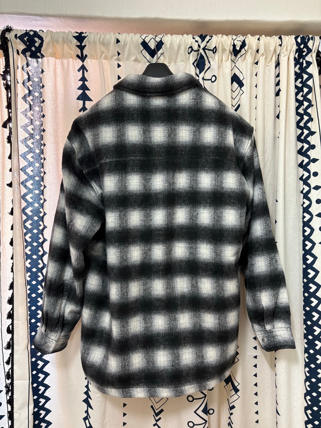 마리떼 CLASSIC LOGO OVERSIZED FLANNEL 상품이미지3