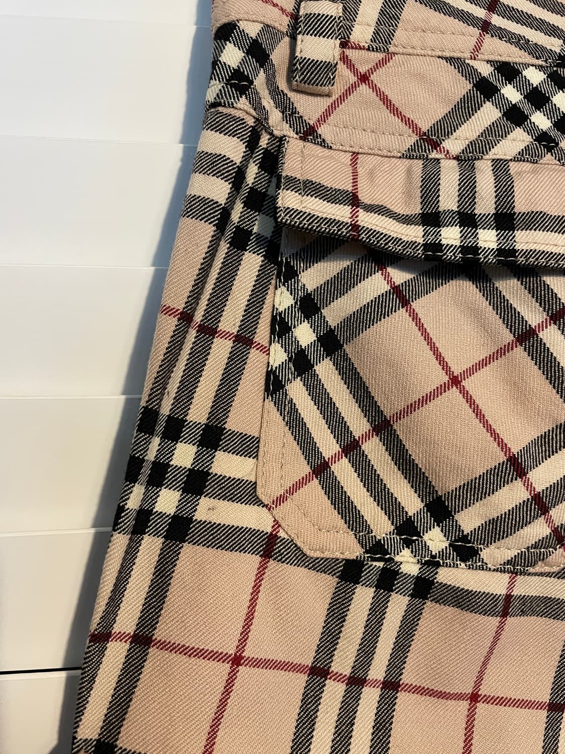 버버리 노바체크 패턴 팬츠 상품이미지9