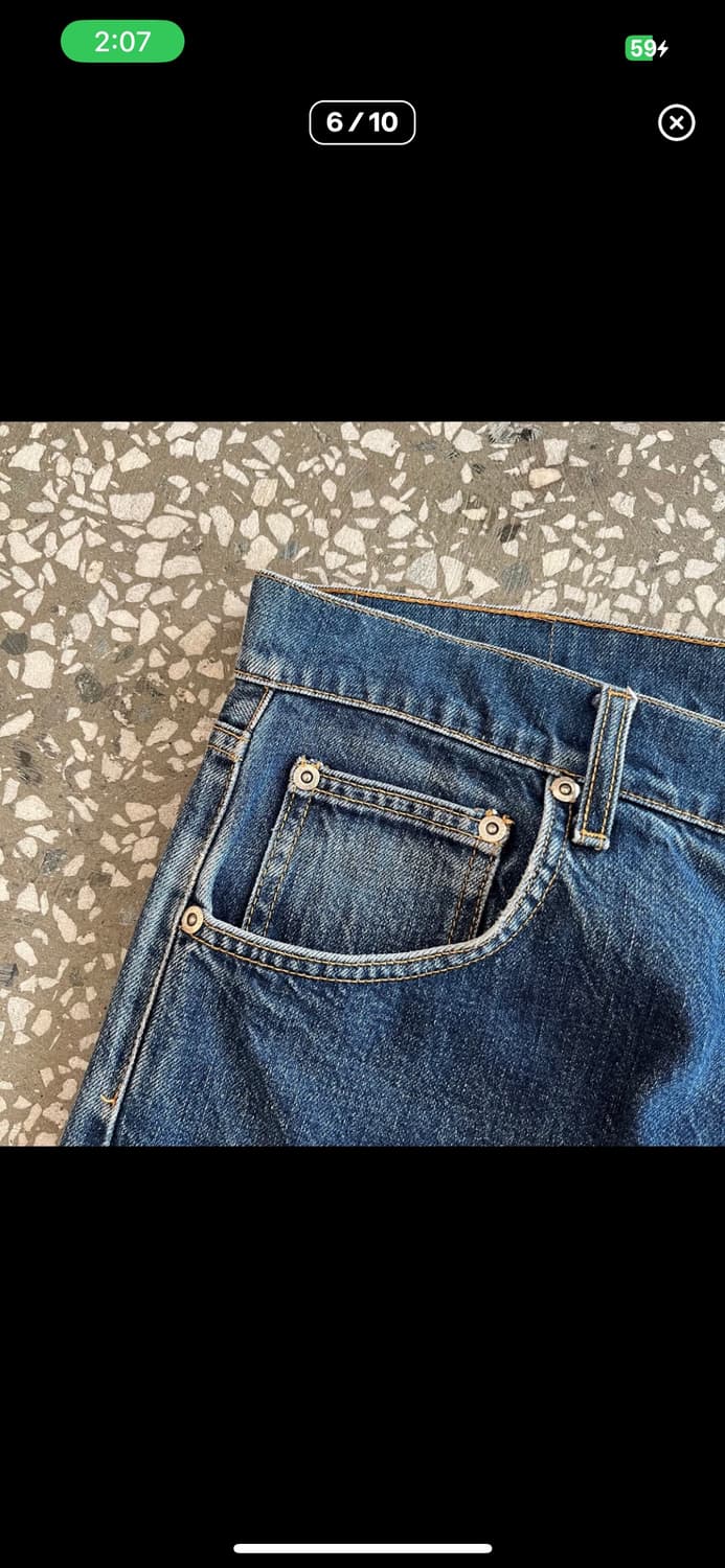 90-00s 올드 스투시 데님 팬츠 상품이미지6