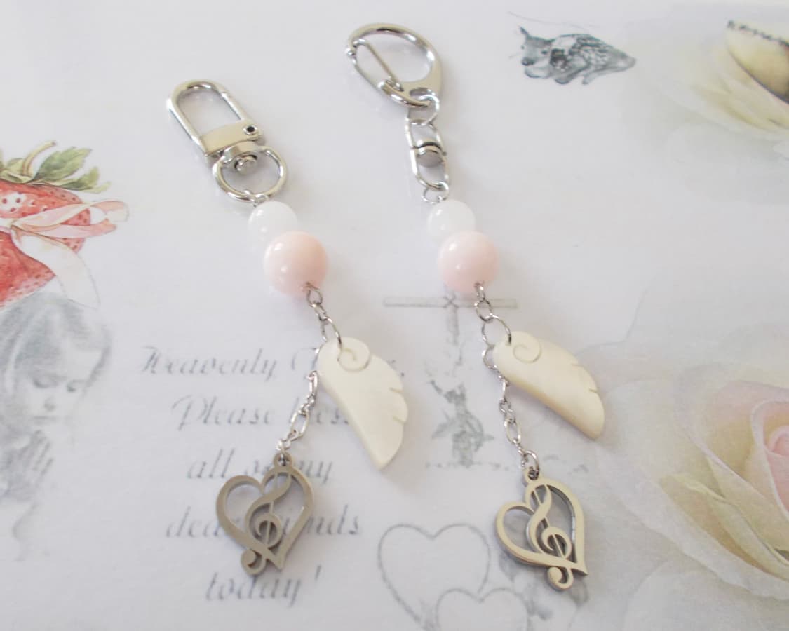 Melody Angel Keyring (made) 상품이미지2