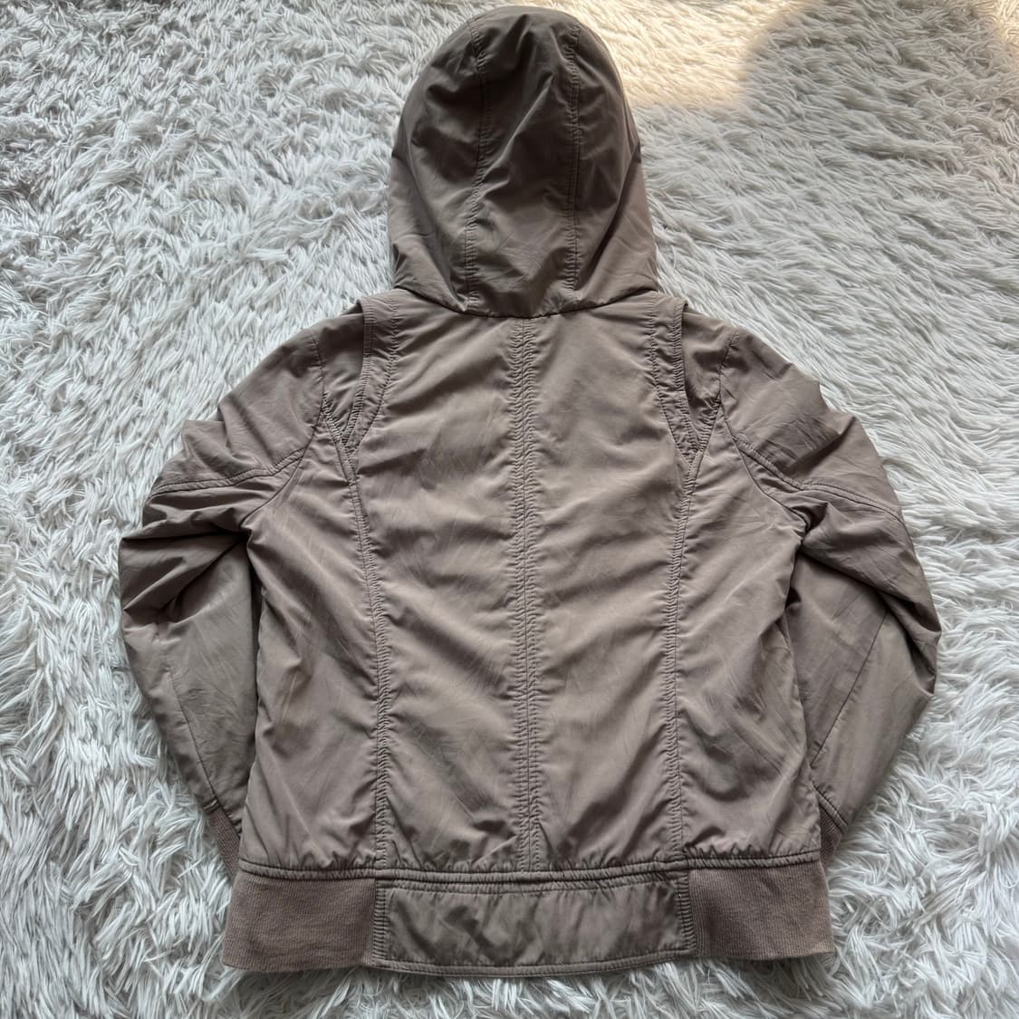 NATURAL BEAUTY 일본빈티지 y2k 후드집업 자켓 M 38 상품이미지3