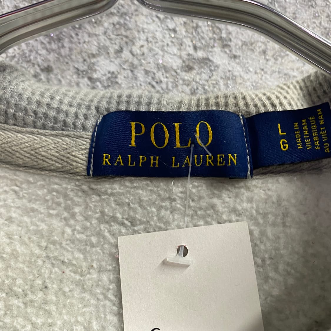 폴로 써멀 그레이 후드 집업 B3488 상품이미지4