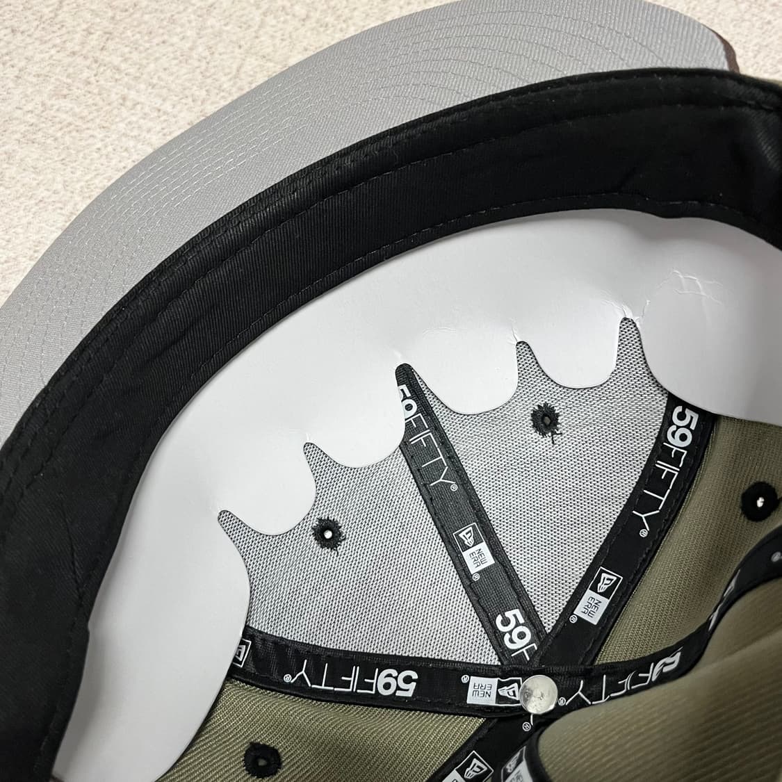 슈프림 스와로브스키 S 로고 뉴에라 우드랜드 카모 - 25FW  상품이미지8