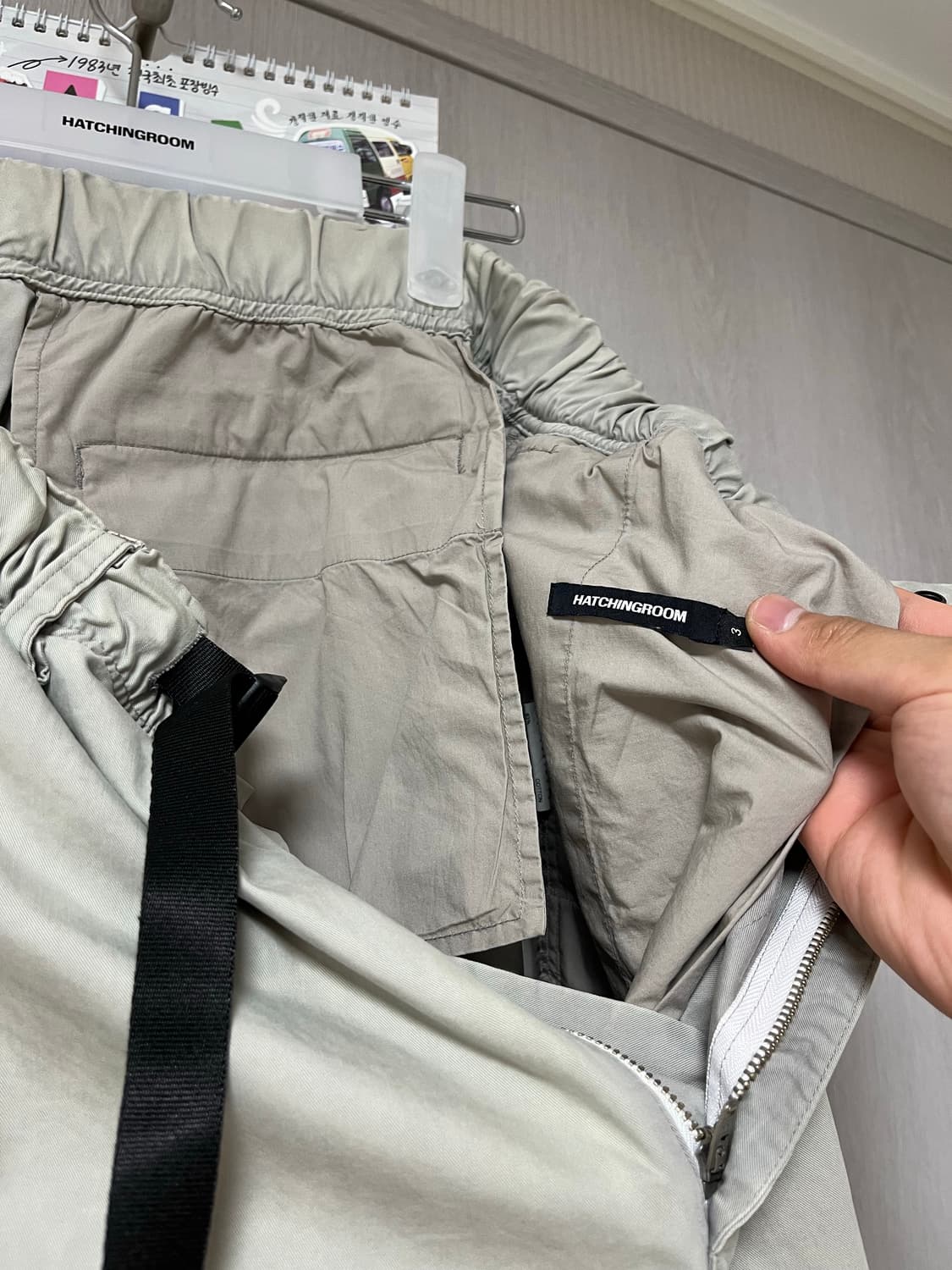 Mil Pants CPN Washed Light Grey 상품이미지8