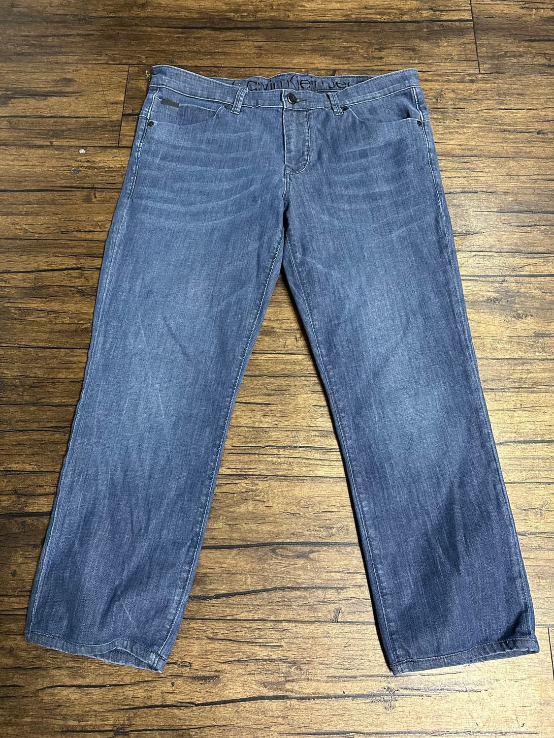 캘빈클라인 진스 Calvin Klein Jeans 스트레이트 데님 팬츠 상품이미지2