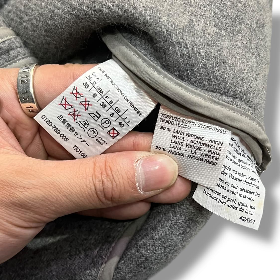  스포츠 막스 더블 울 코트 y14182 상품이미지7