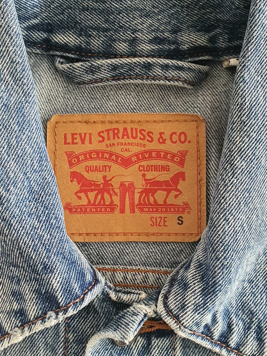 리바이스 데님 자켓 상품이미지4