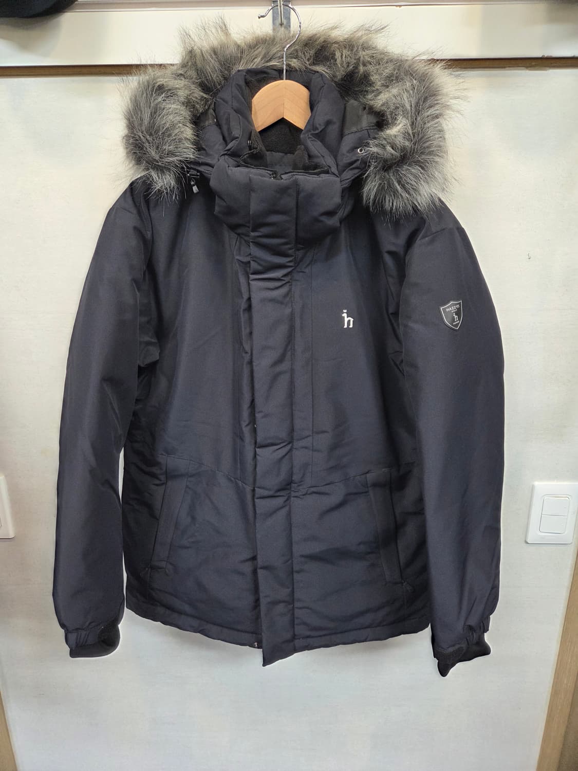 헤지스 골프 퍼 후드 파카 패딩 95 상품이미지1