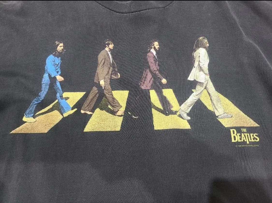 1996 비틀즈 애비로드 빈티지티셔츠 상품이미지1