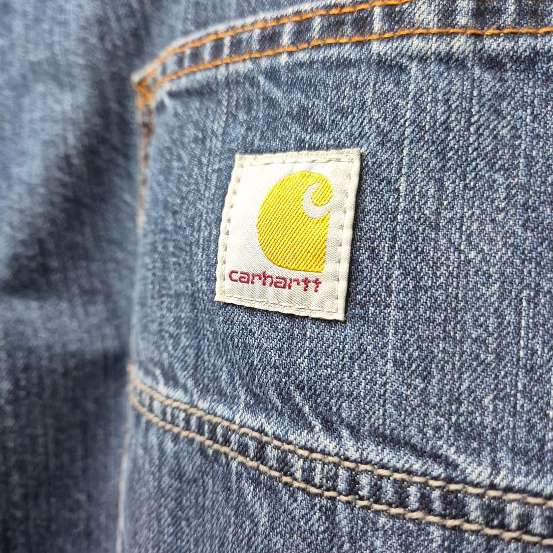 칼하트 루즈핏 데님 팬츠 40*32 상품이미지5