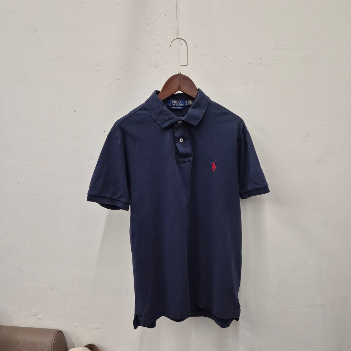 폴로 랄프로렌 커스텀슬림핏 카라 반팔 S 상품이미지1