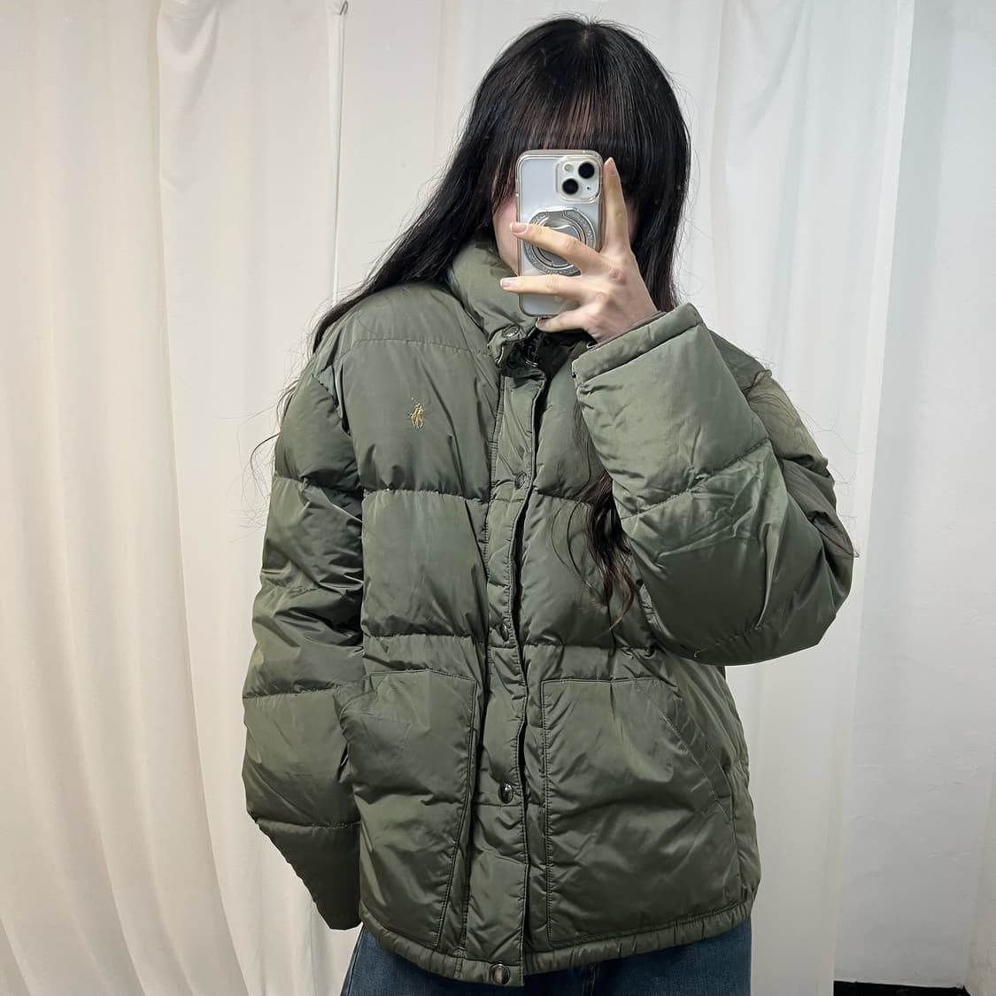 Polo 90’s Khaki  Duck Down Padding 상품이미지1