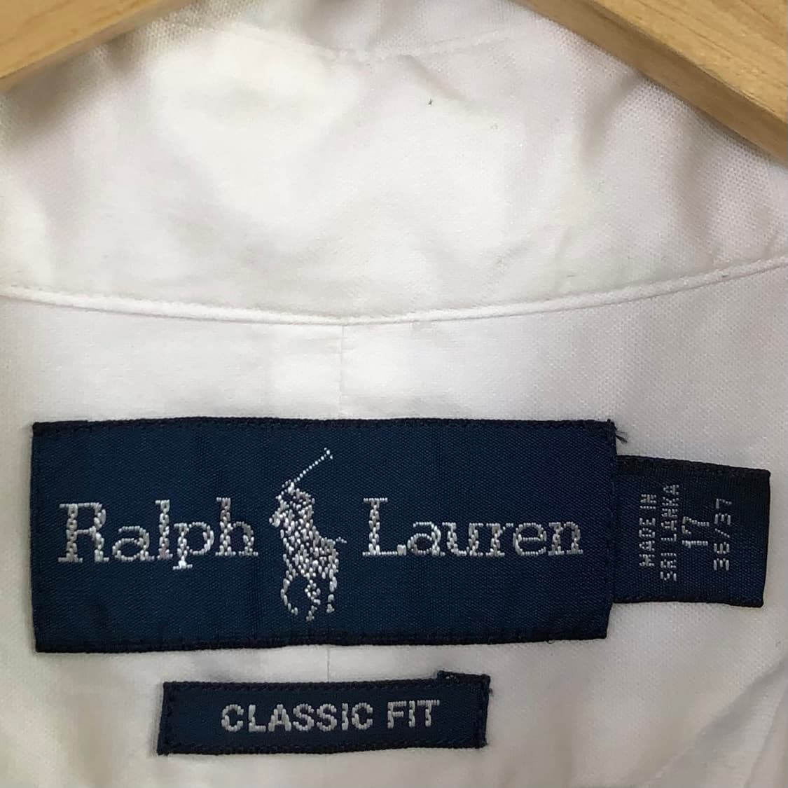 XL 폴로 화이트 셔츠 상품이미지3