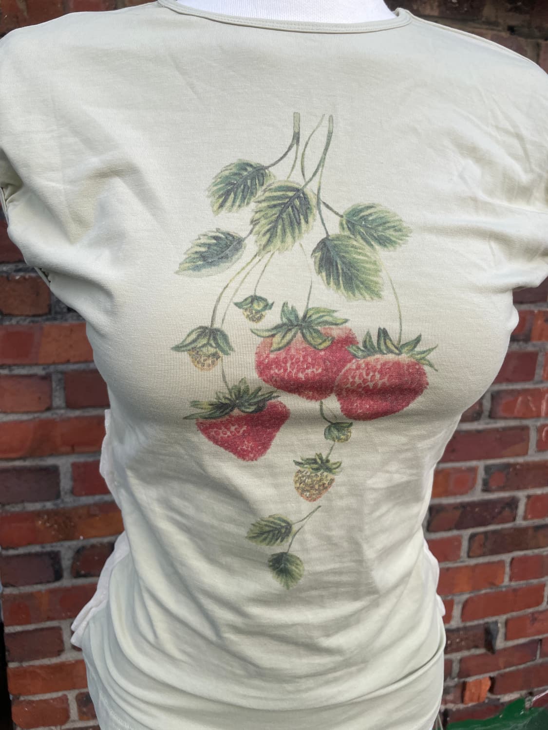 스컬프터 딸기 프린팅 티셔츠 상품이미지6