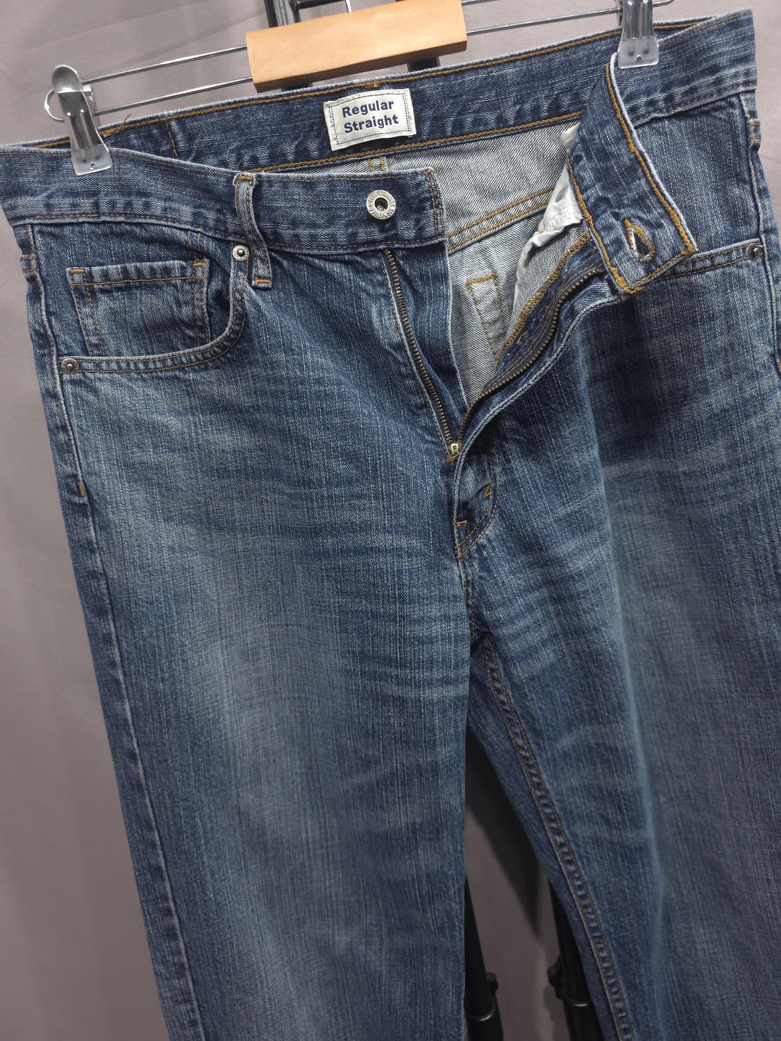 리바이스 시그니처 레귤러 스트레이트 청바지 32 상품이미지3