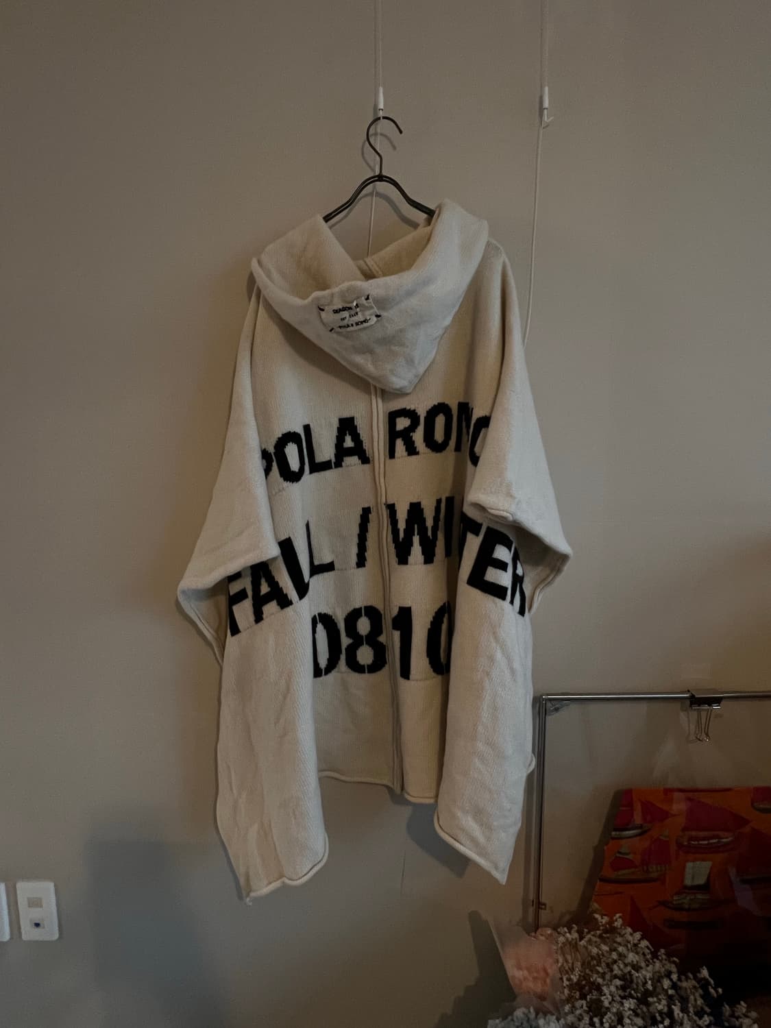 폴라로모 판초후드니트 상품이미지9