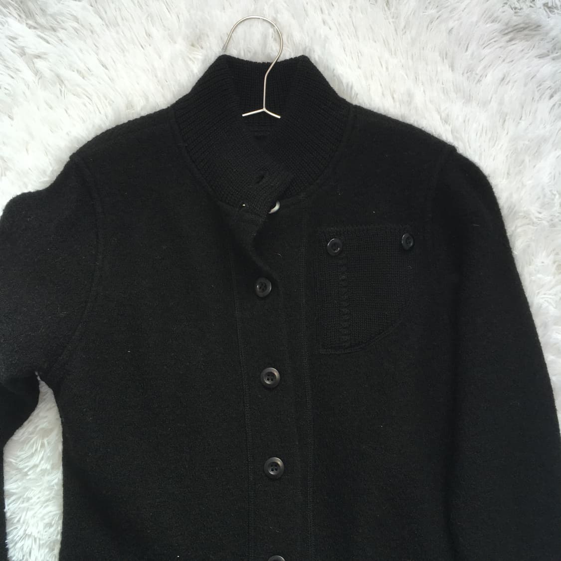 일본빈티지 울 버튼 포켓 가디건 상품이미지6