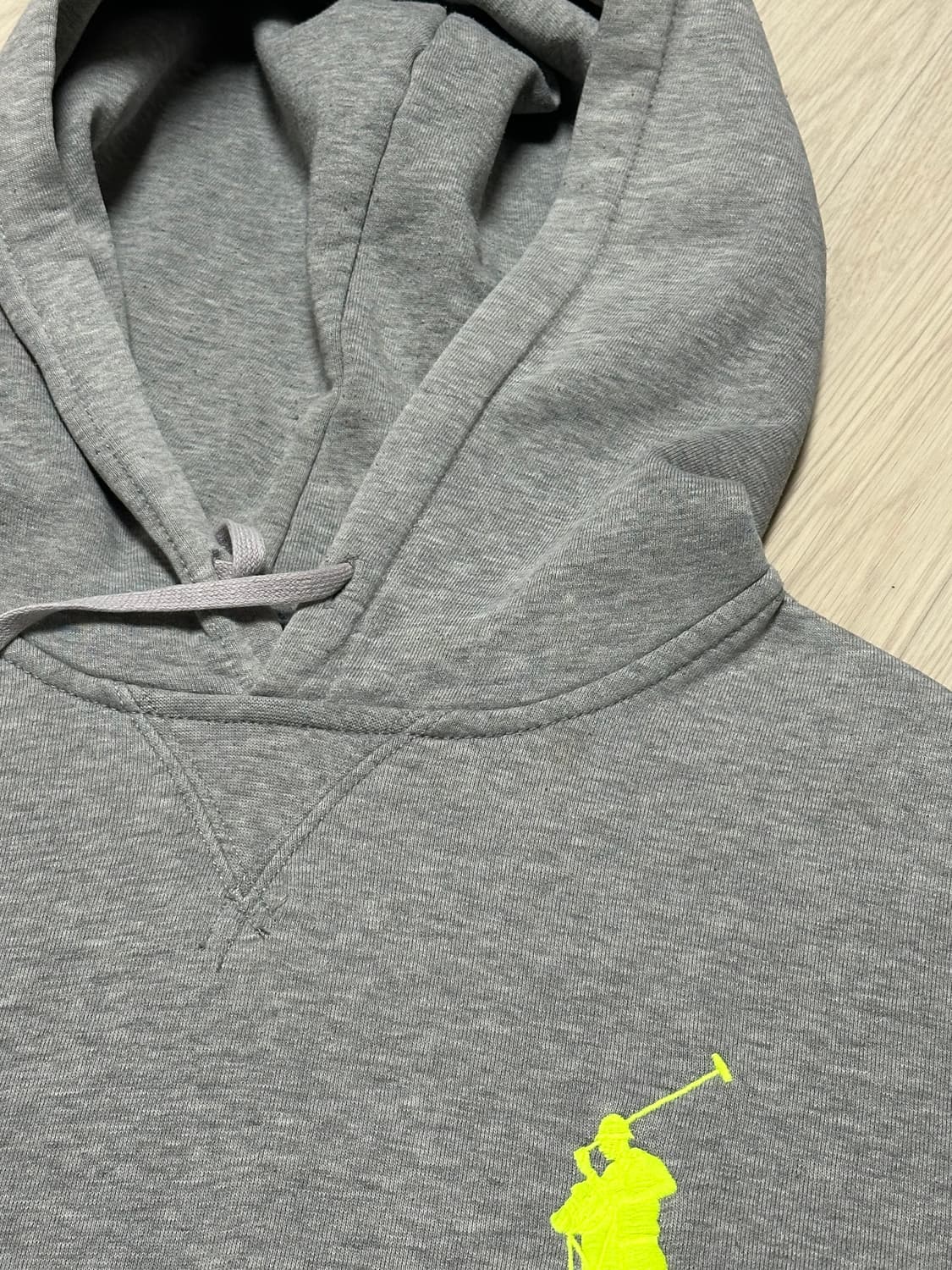 폴로 랄프로렌 신형 빅포니 로고 후드티 그레이 상품이미지4