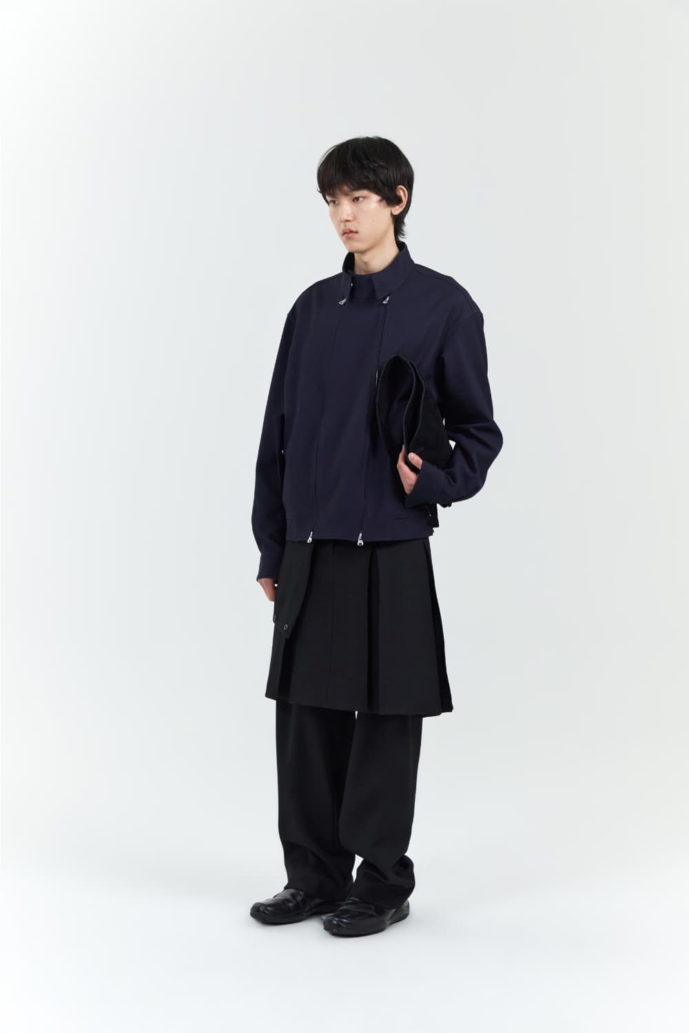 EE 이이 BELTED POCKET SKIRT PANTS 스커트 팬츠 상품이미지2