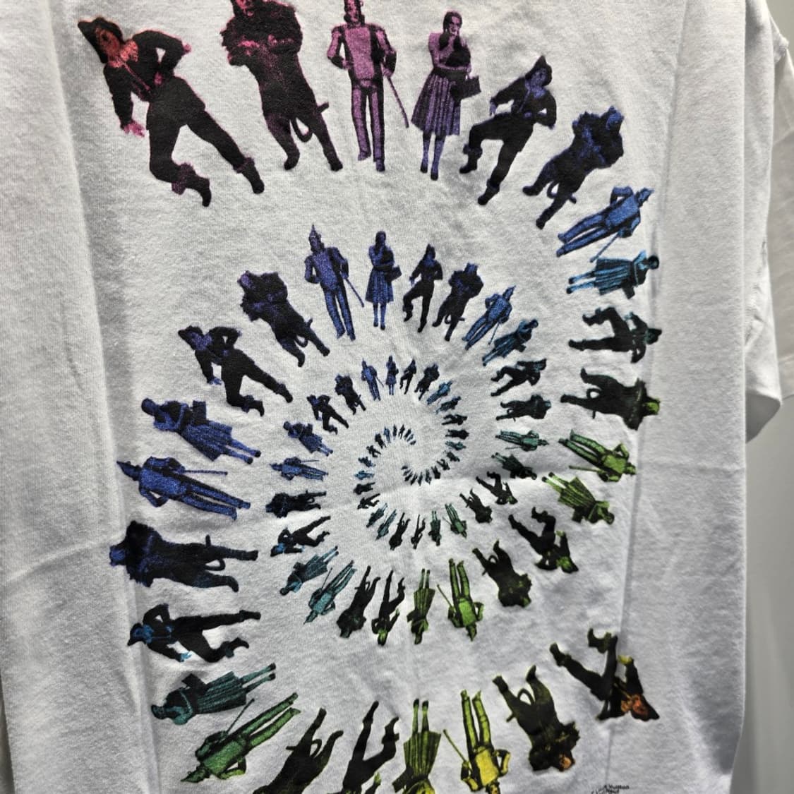 [중고/정품] 루이비통 오즈의 마법사 반팔 티셔츠 화이트 M 상품이미지3