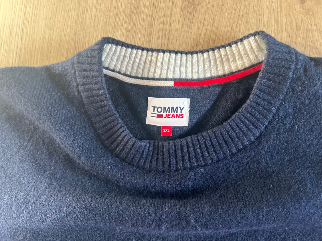타미힐피거 맨투맨 니트 ( 네이비 / 3XL ) 상품이미지2