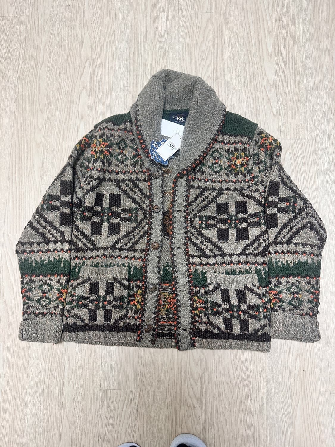 RRL 더블알엘 청둥오리 가디건 M 상품이미지2