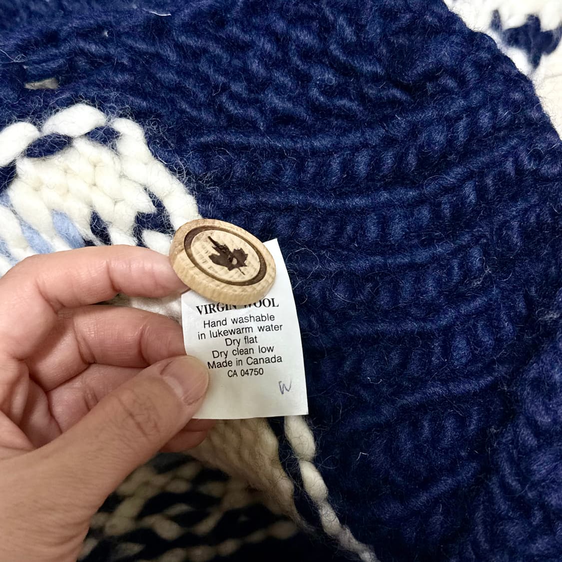 캐나다 코위찬 사슴패턴 상품이미지3