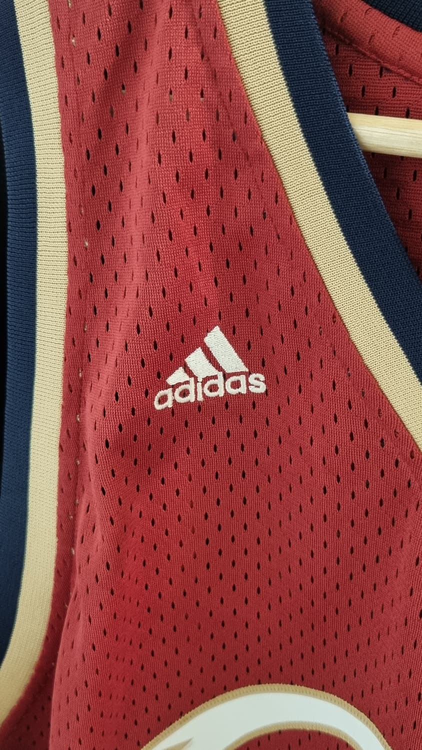 NBA 르브론 제임스 클리블랜드 1기 어센틱 저지 XL 상품이미지5
