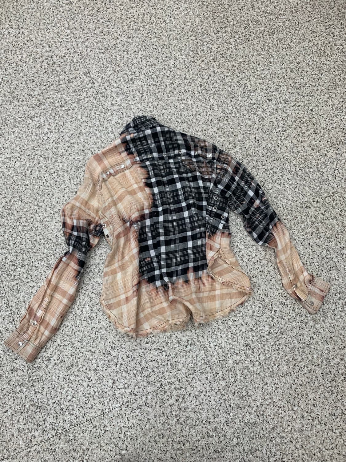 Diesel dyed cut off grunge shirt  상품이미지8