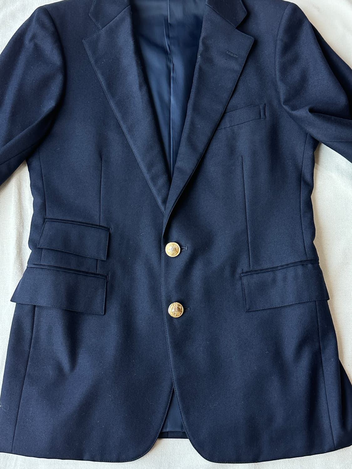 폴로 네이비 금장 블레이저 95 상품이미지3