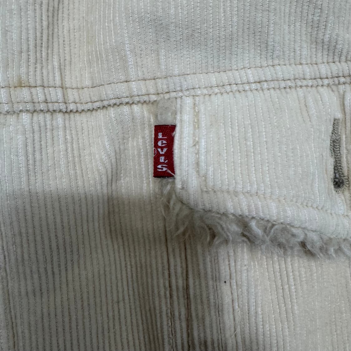 리바이스 레드탭 코듀로이 양털 쉐르파 자켓 상품이미지4