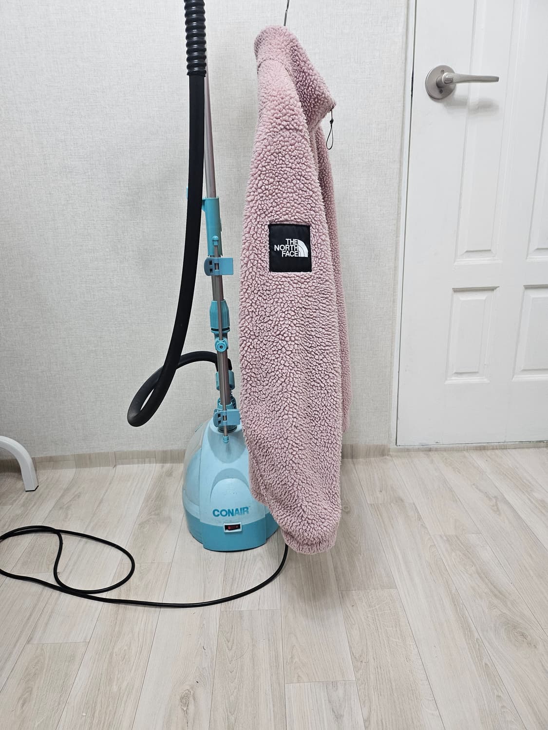 (100)L ♡딸기우유♡ 노스페이스 [핑크] 쉐르파 후리스점퍼 상품이미지5